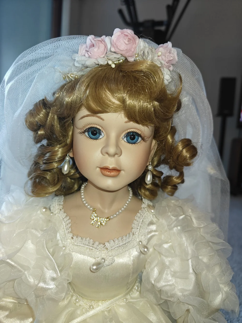 The Love Honor & Cherish Tiffany 24-inch Porcelain Bride Doll